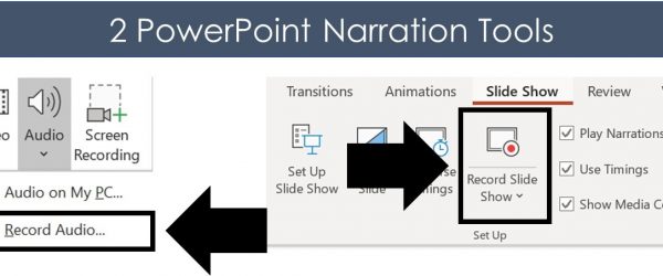 narration in powerpoint for mac